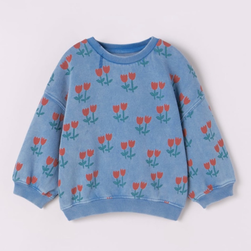 🌷NEW🌷 Zara baby tulip sweatshirt 4/5yr